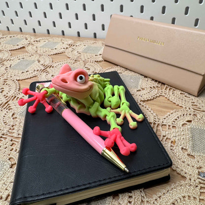 Happy Harold the Friendly Frog - Fun Desk Pal And Whimsical Decor